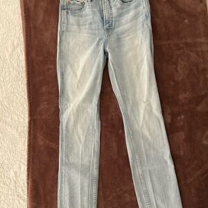 Women's Gap Cigarette High Rise Jeans Size 26/2